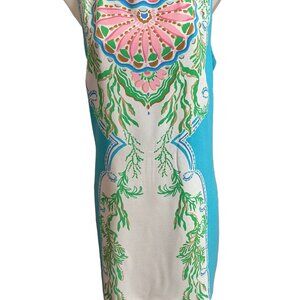 Lilly Pulitzer Donna Romper - Multi Calypso Sun Engineered print - Size 16